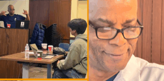 When the students are ready, the teacher will appear